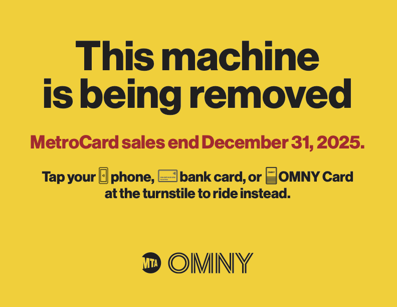 This Machine is Being Removed — MVM Notice